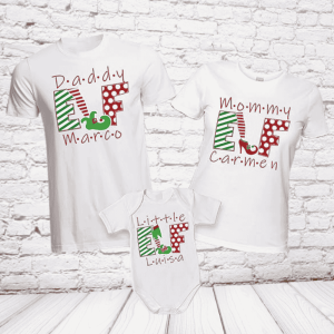 elf bianche tris t-shirt