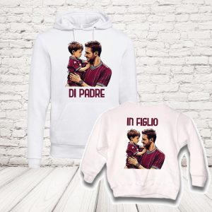 COPPIA felpe torino bianche