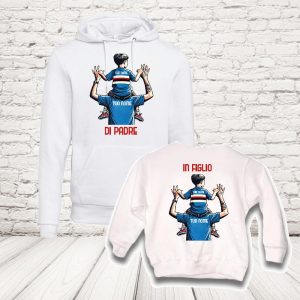 COPPIA felpe sampdoria bianco