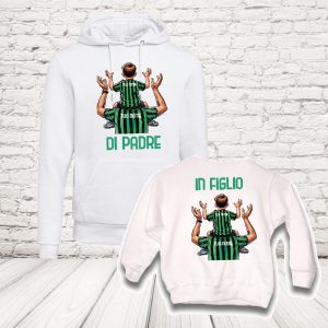 COPPIA felpe Sassuolo bianco