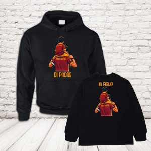 COPPIA felpe Romanisti nero