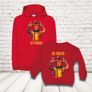 COPPIA felpe LECCE ROSSO