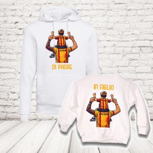 COPPIA felpe LECCE BIANCO