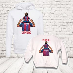 COPPIA felpe catania bianco