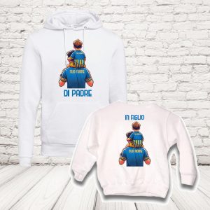 COPPIA felpe VERONA BIANCO