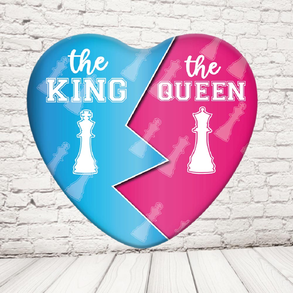 MOUSEPAD ''KING AND QUEEN SCACCHI''