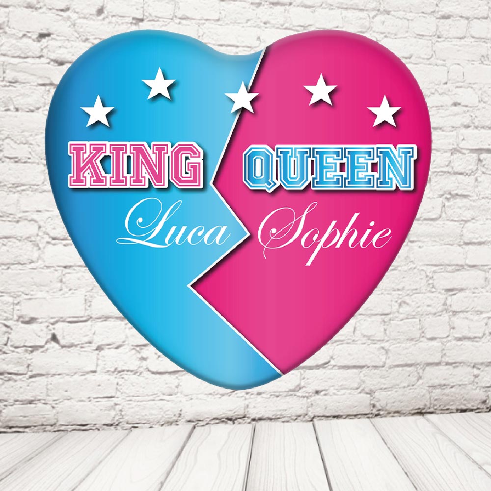 MOUSEPAD ''KING AND QUEEN STELLE''
