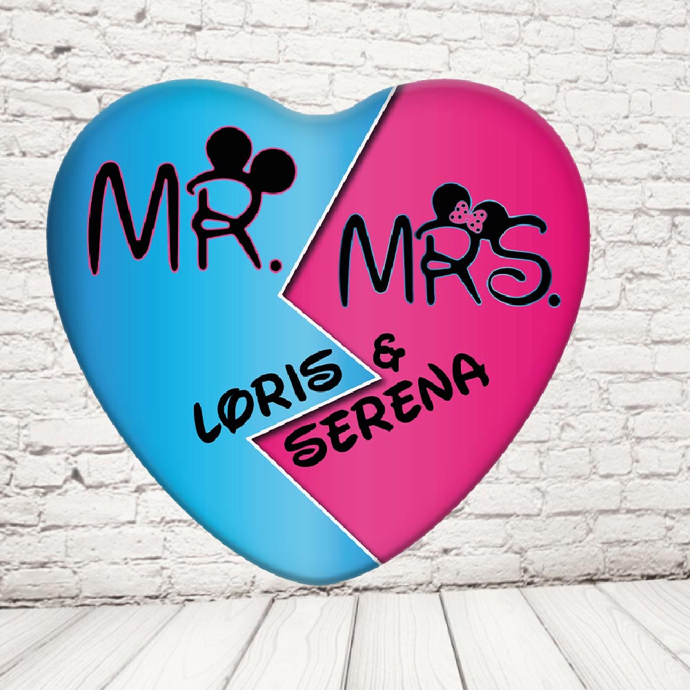 MOUSEPAD ''MR AND MRS TOPINI''