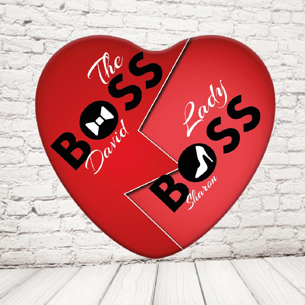 MOUSEPAD ''boss and real boss'