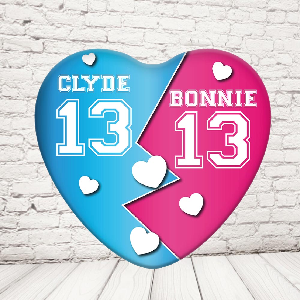 MOUSEPAD ''BONNIE E CLYDE NUMERO''