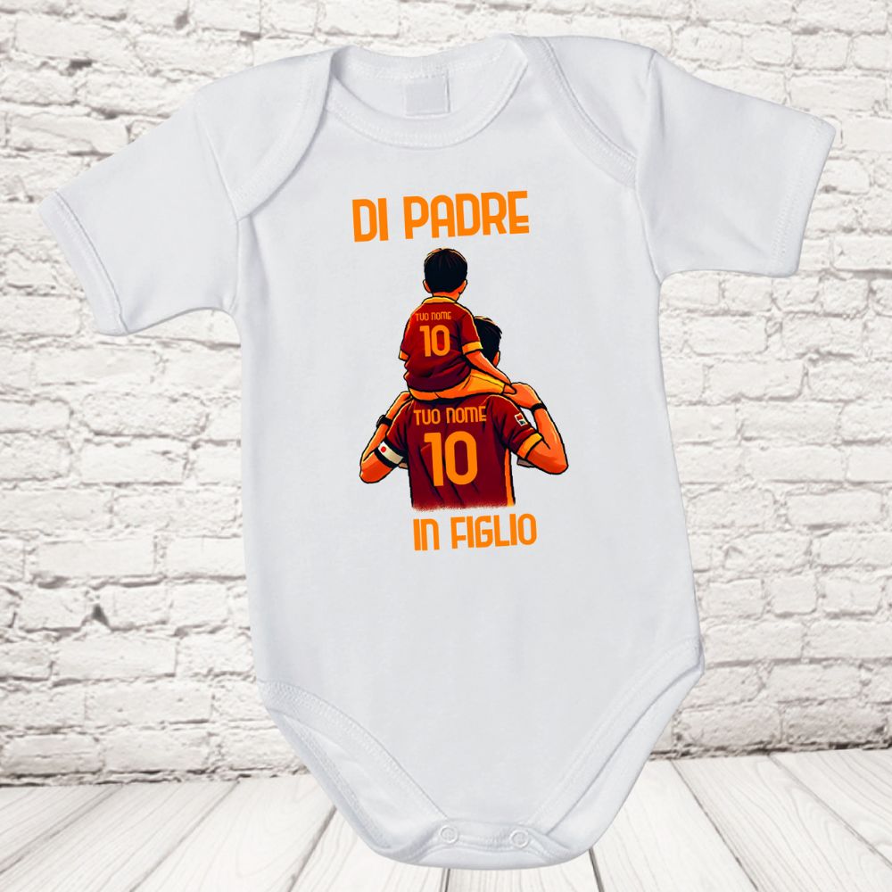 BODY ROMA TIFOSI BIANCO