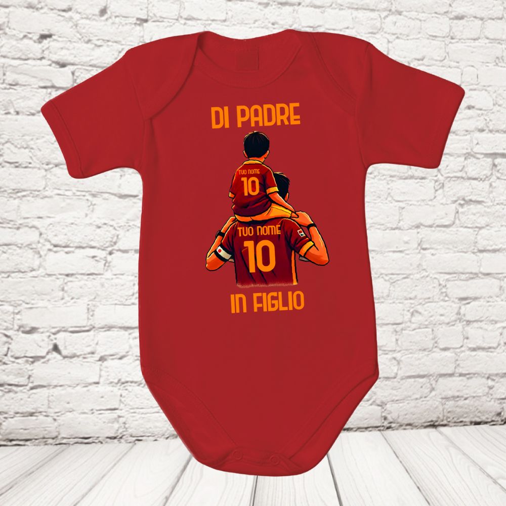 BODY ROMA TIFOSI ROSSO