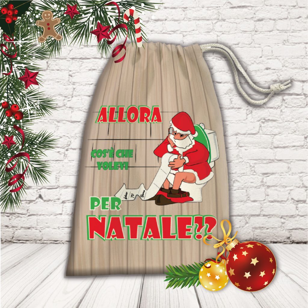SACCO PORTA REGALI ''COS'E' CHE VOLEVI?''