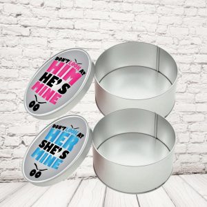 SCATOLINE LATTA ''DONT LOOK '' CERCHIO