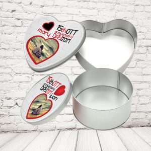 SCATOLINE LATTA ''LOVE ANNIVERSARIO'' CUORE