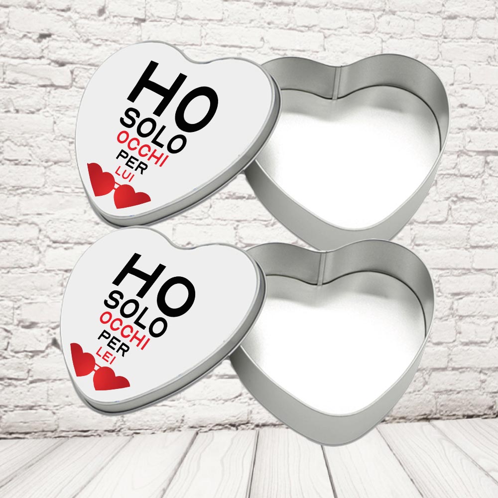 scatoline ''occhi solo per'' cuore