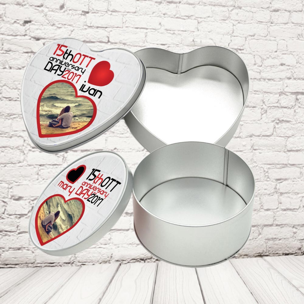 SCATOLINE LATTA ''LOVE ANNIVERSARIO'' CERCHIO