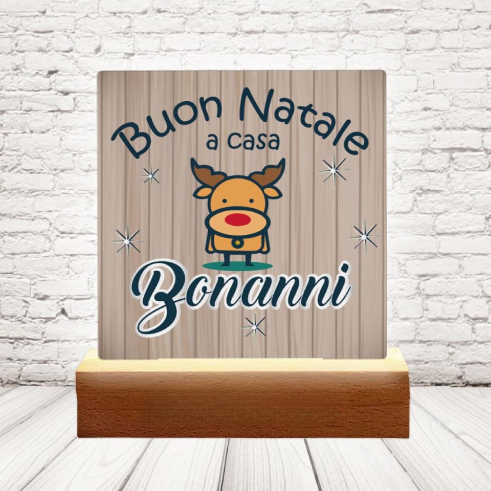 LAMPADA LED ''SUPER RENNA CARTOON''