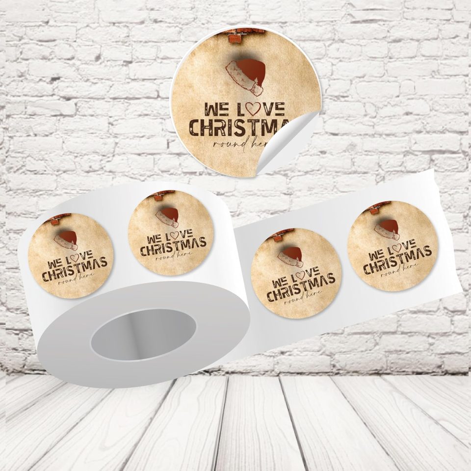 KIT ADESIVI ''LOVE CHRISTMAS CAP'