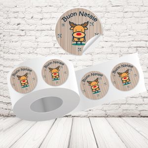 KIT ADESIVI ''SUPER RENNA CARTOON'