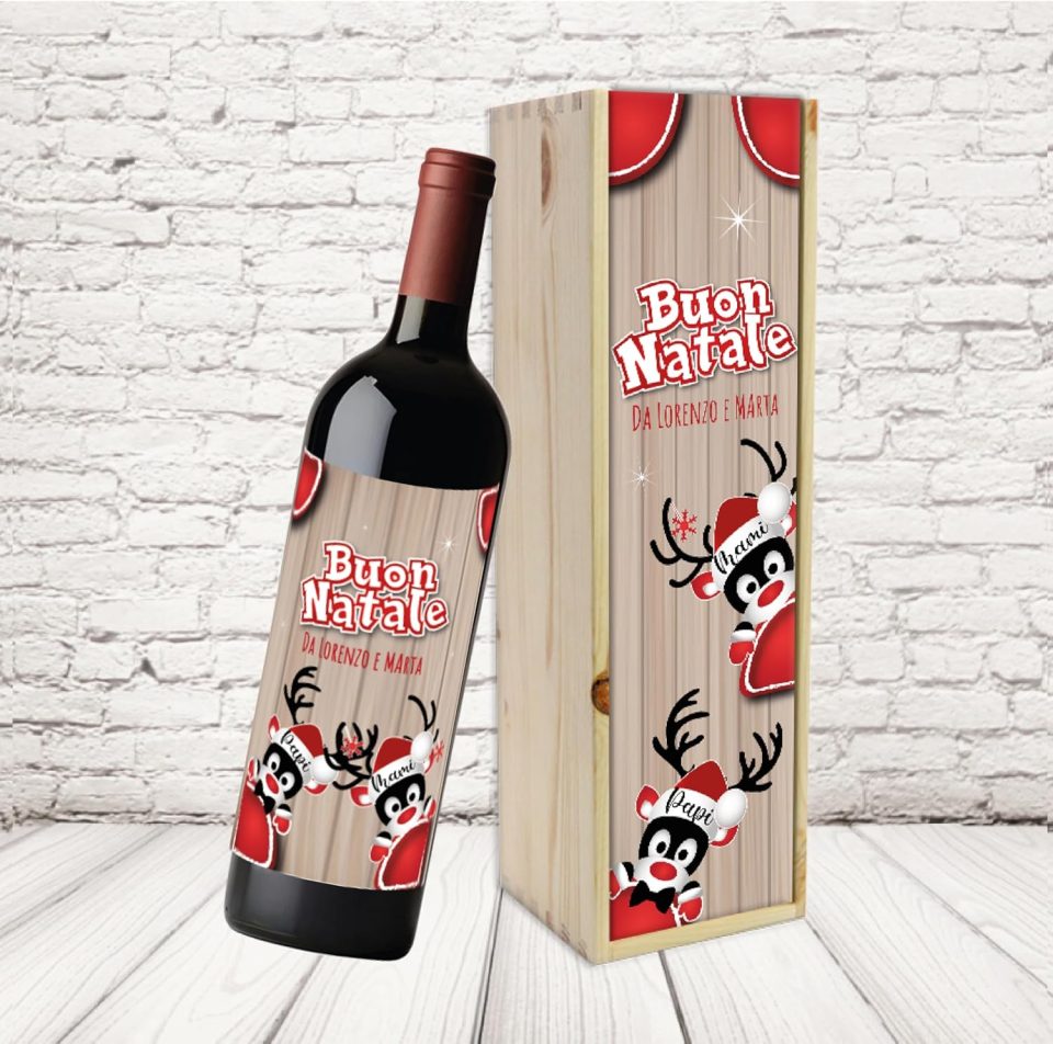 scrigno ''RENNE CHRISTMAS''