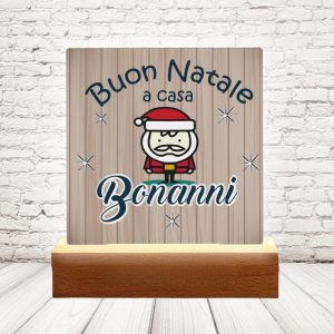 LAMPADA LED ''SUPER BABBO CARTOON'