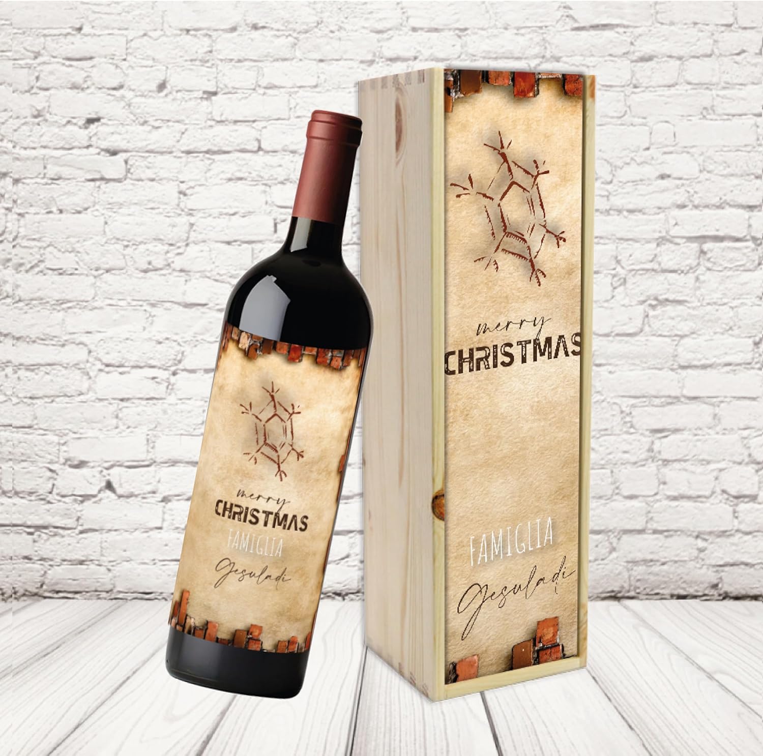 scrigno ''LOVE CHRISTMAS FIOCCO''