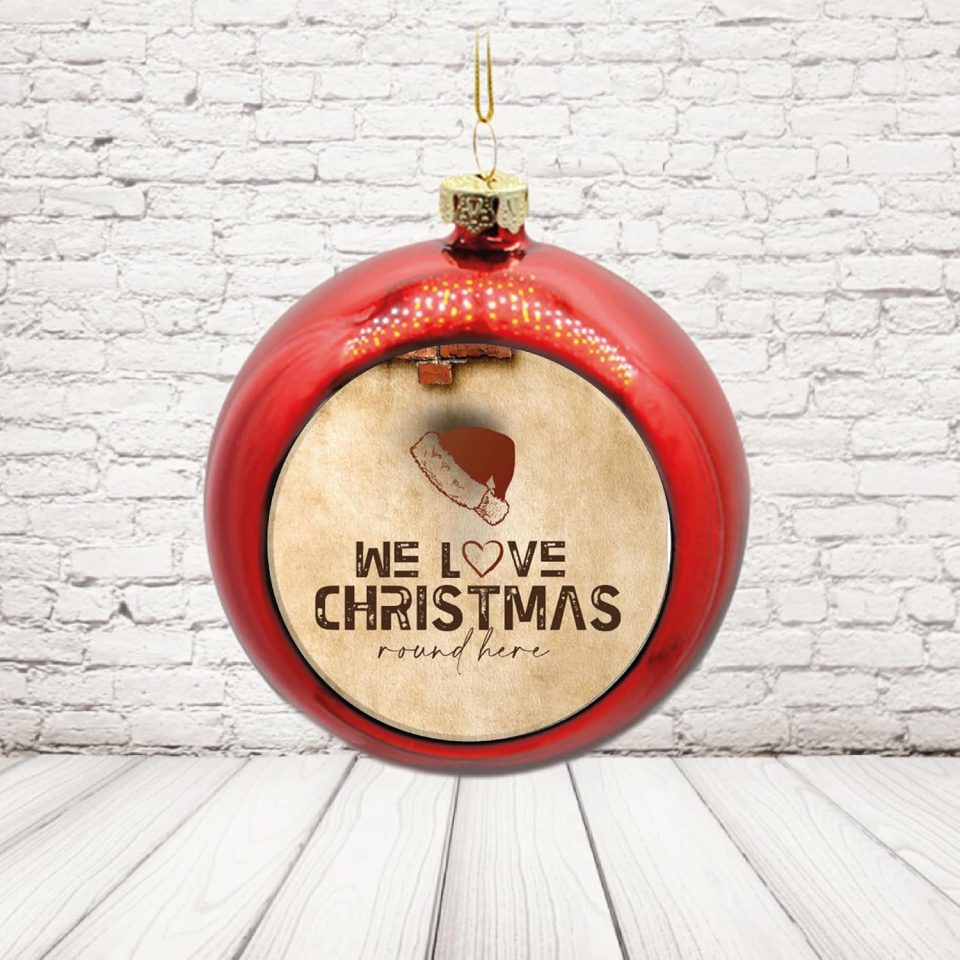 PALLINA ''LOVE CHRISTMAS CAP''