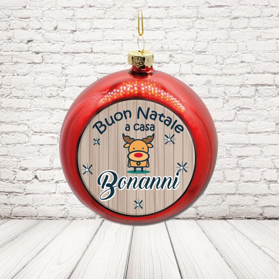 PALLINA ''SUPER RENNA CARTOON''