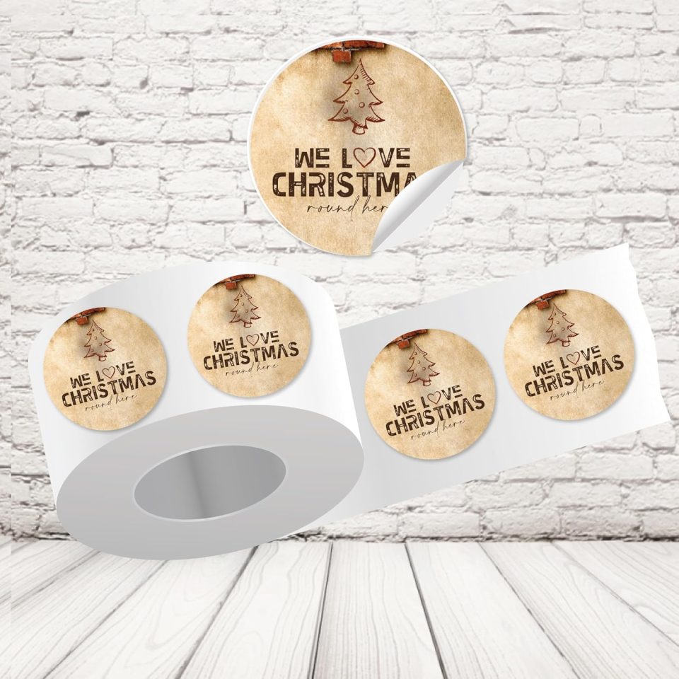 KIT ADESIVI ''LOVE CHRISTMAS CAP'