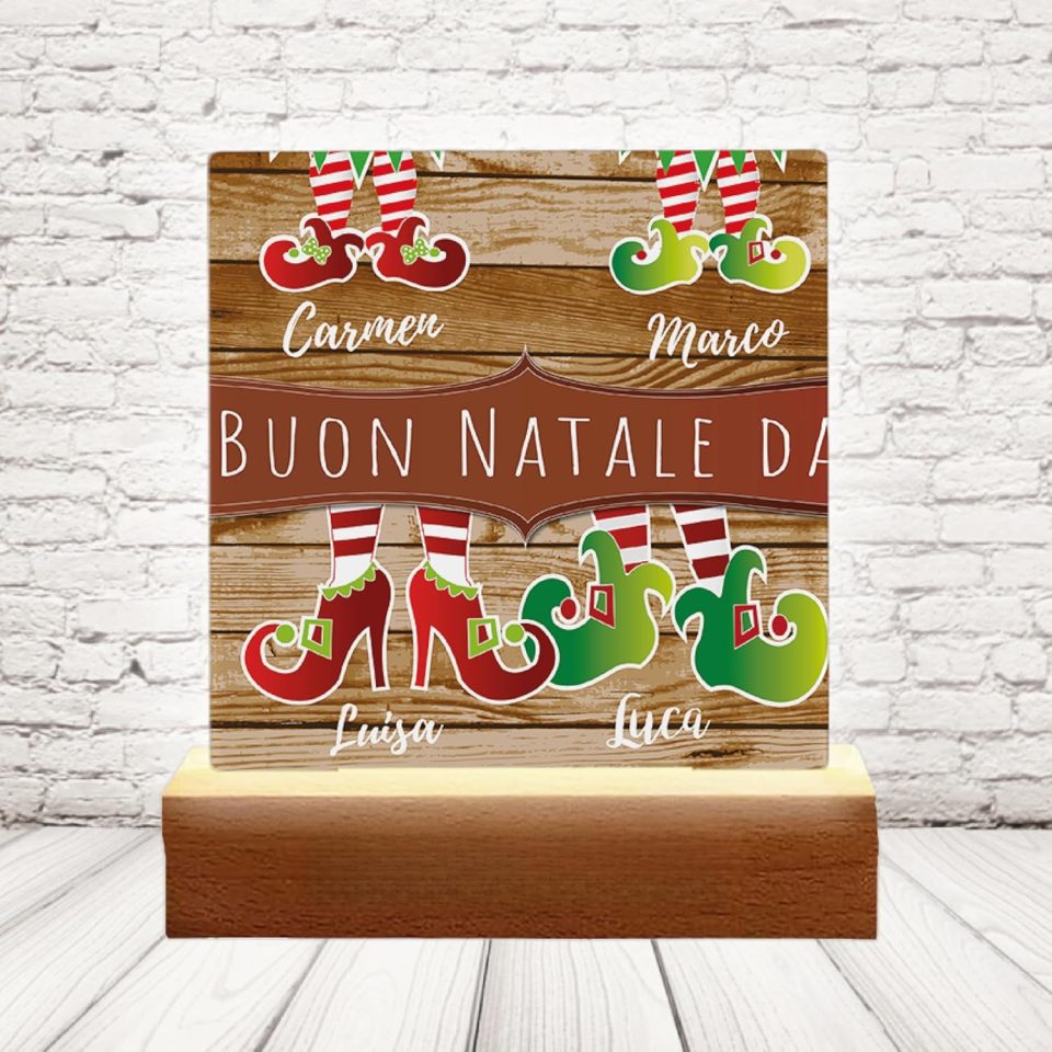 LAMPADA LED ''ELF FAMILY PIEDINI''