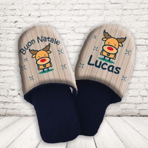 PANTOFOLE ''SUPER RENNA CARTOON''