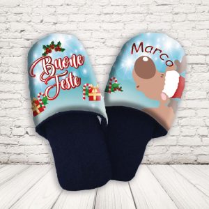 PANTOFOLE ''RENNA CARTOON''