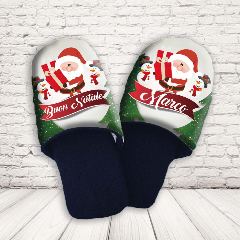PANTOFOLE ''DAD PACCO REGALO''