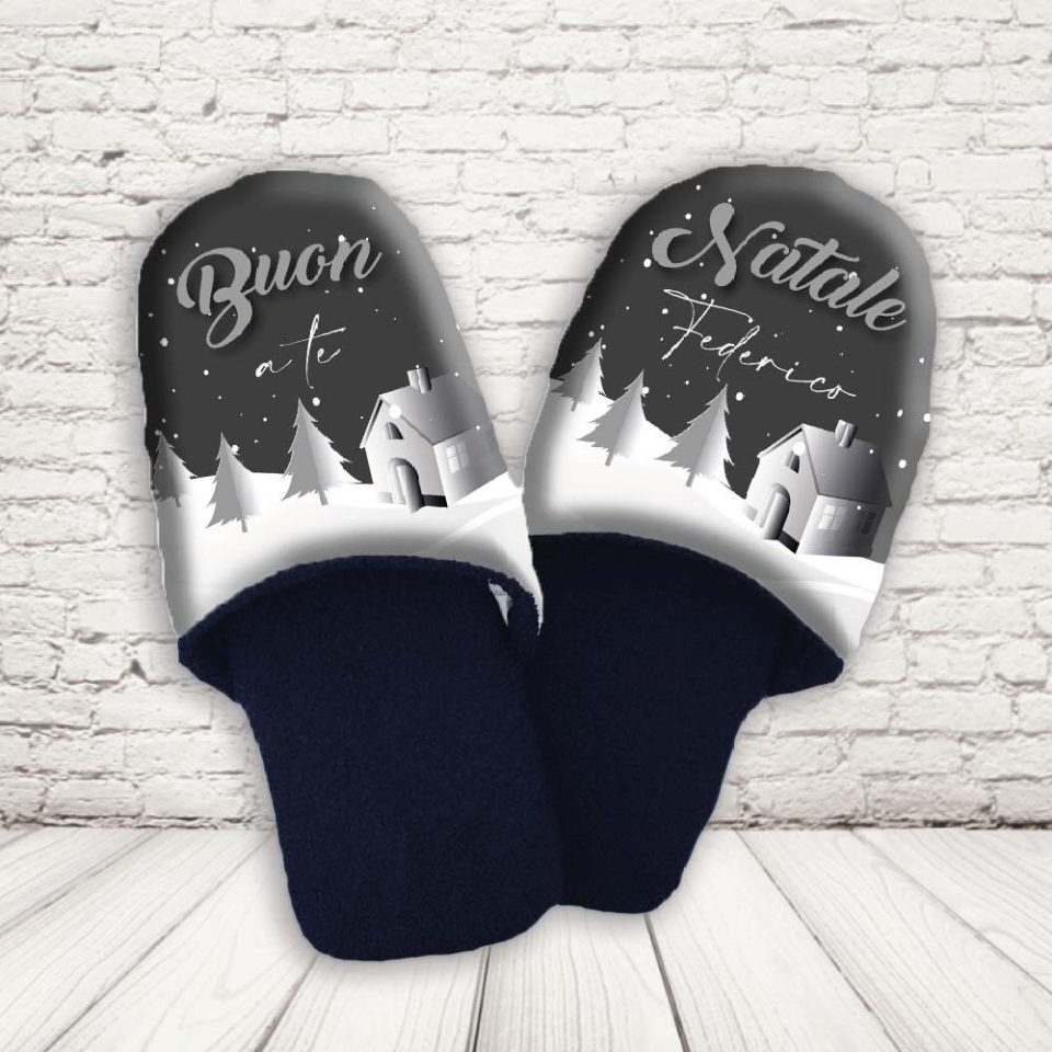 PANTOFOLE ''NEVE ALLA PORTA''
