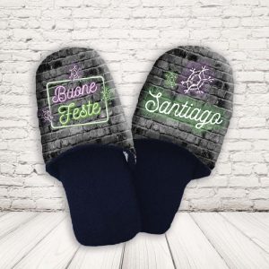PANTOFOLE ''CHRISTMAS NEON''