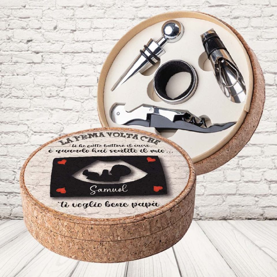 SET VINO SUGHERO ''LA PRIMA VOLTA''