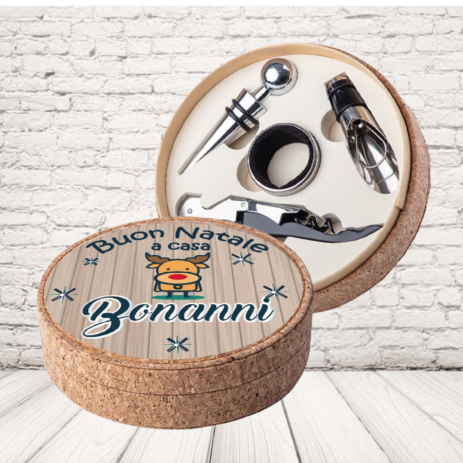 SET SUGHERO ''SUPER RENNA CARTOON''