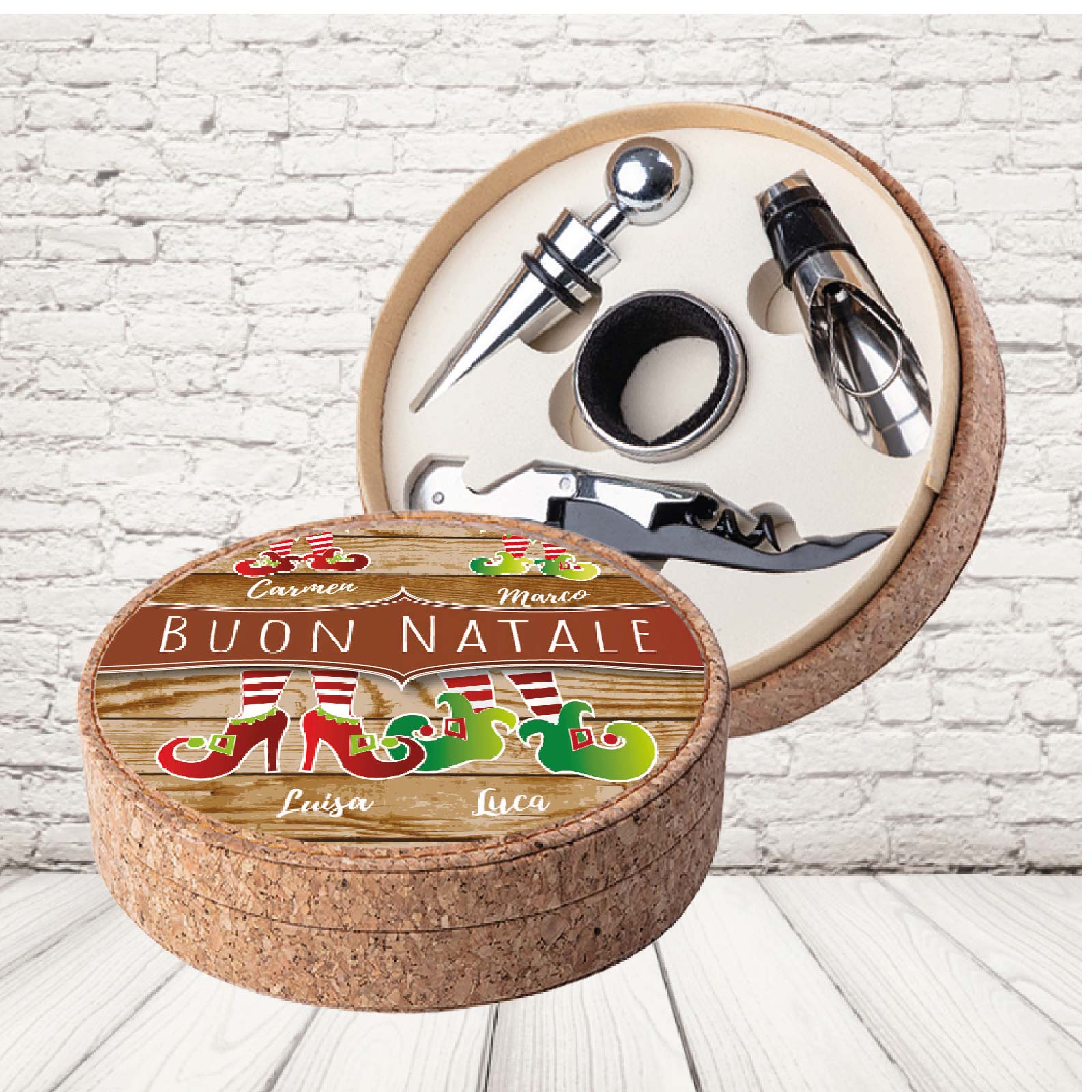 SET SUGHERO ''ELF FAMILY PIEDINI''