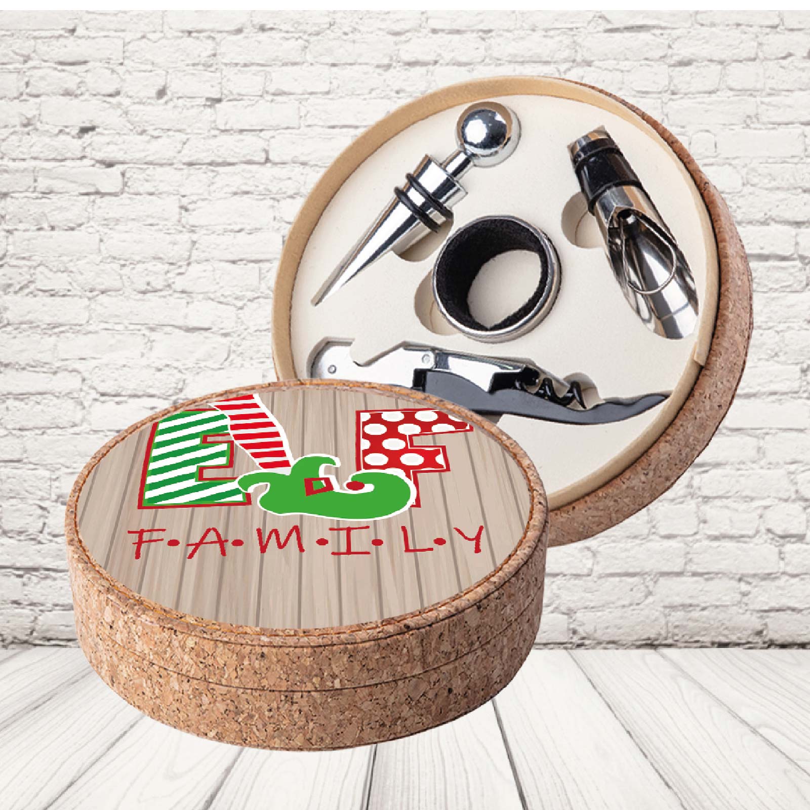 SET SUGHERO ''ELF FAMILY SCARPETTE''