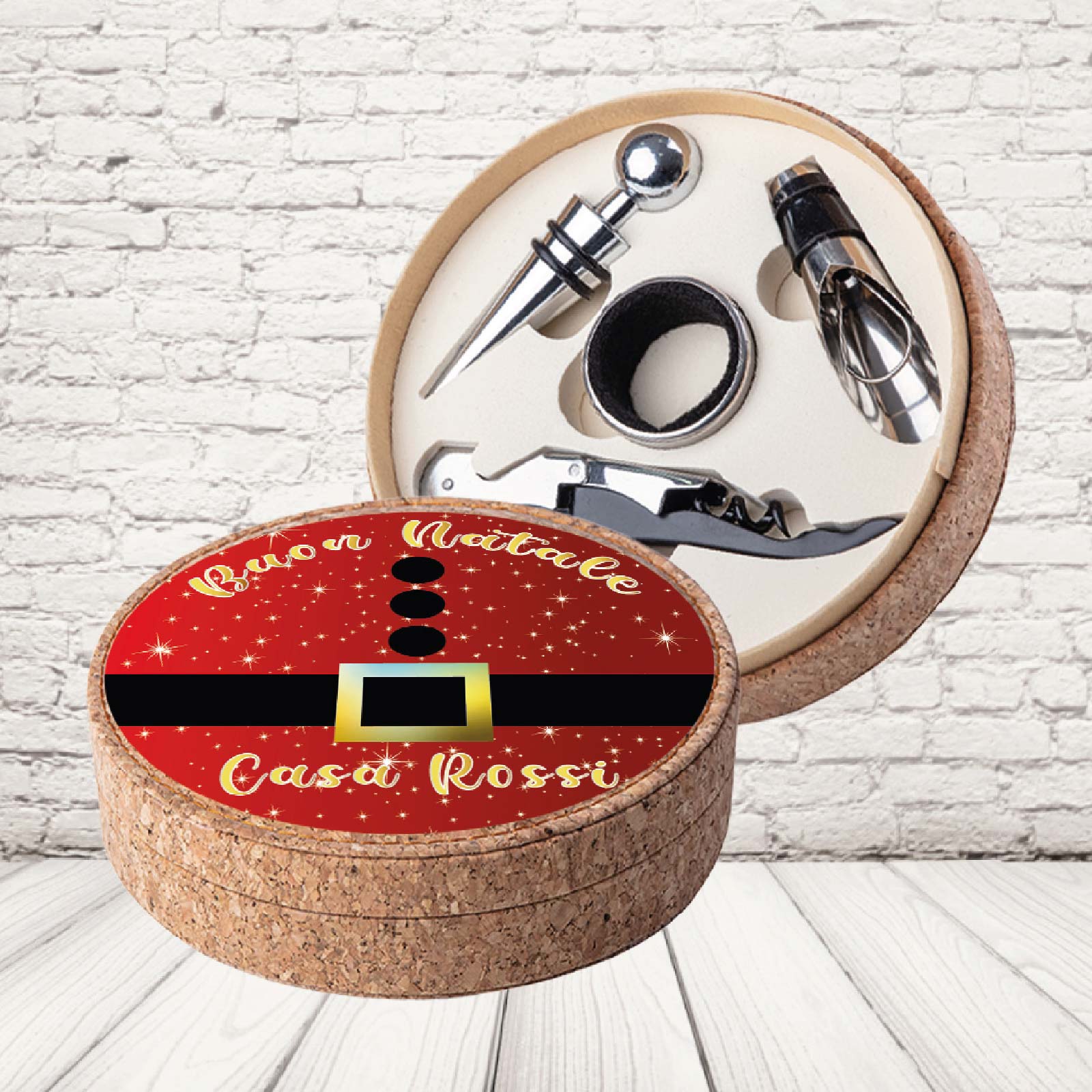 SET SUGHERO ''SANTA CLAUS CINTURA''