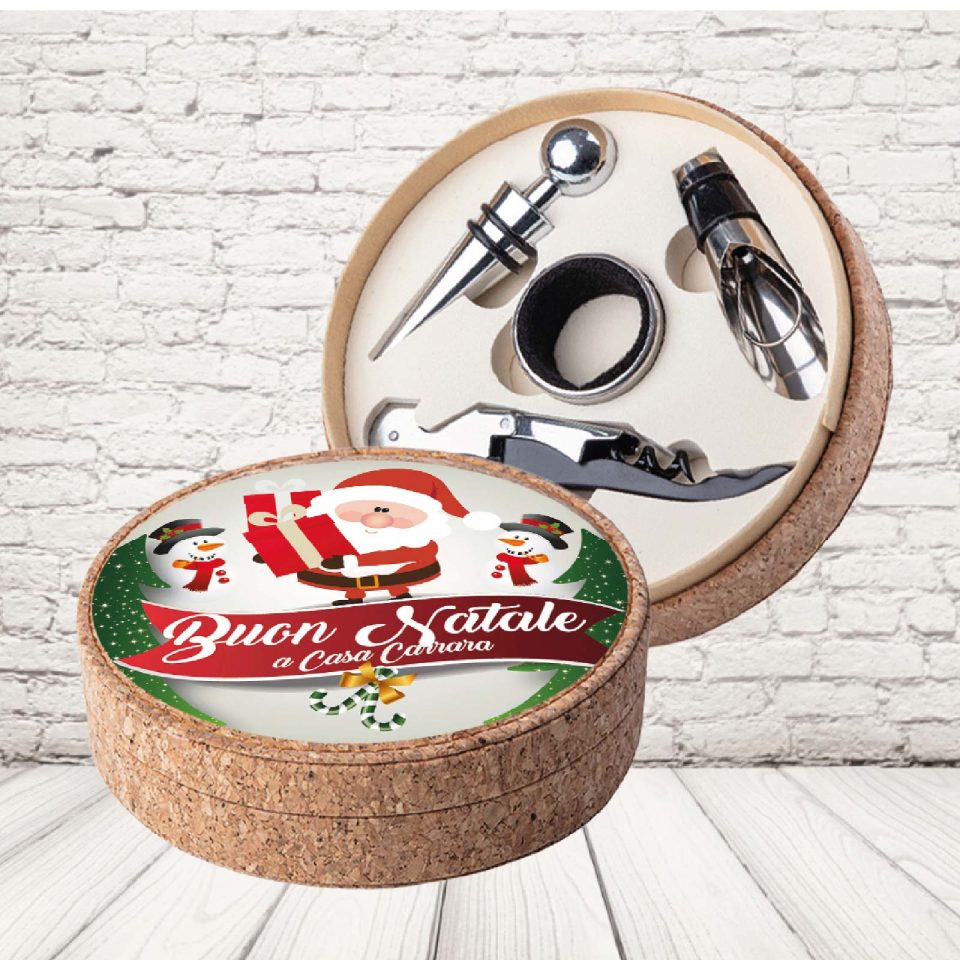 SET SUGHERO ''BABBO REGALO''