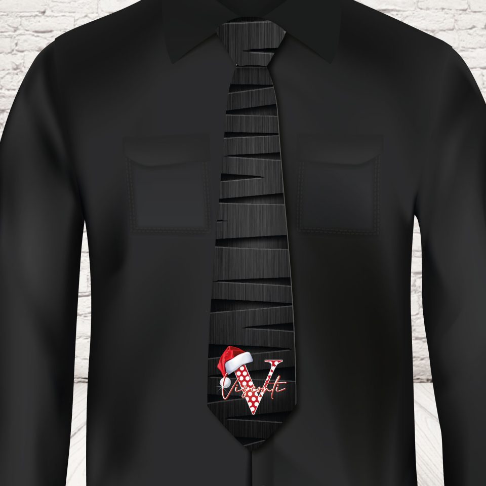 CRAVATTA NATALE ''CHRISTMAS LETTER''