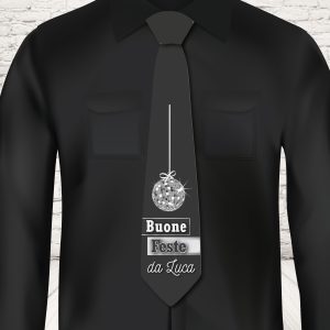 CRAVATTA NATALE ''CHRISTMAS BALL''