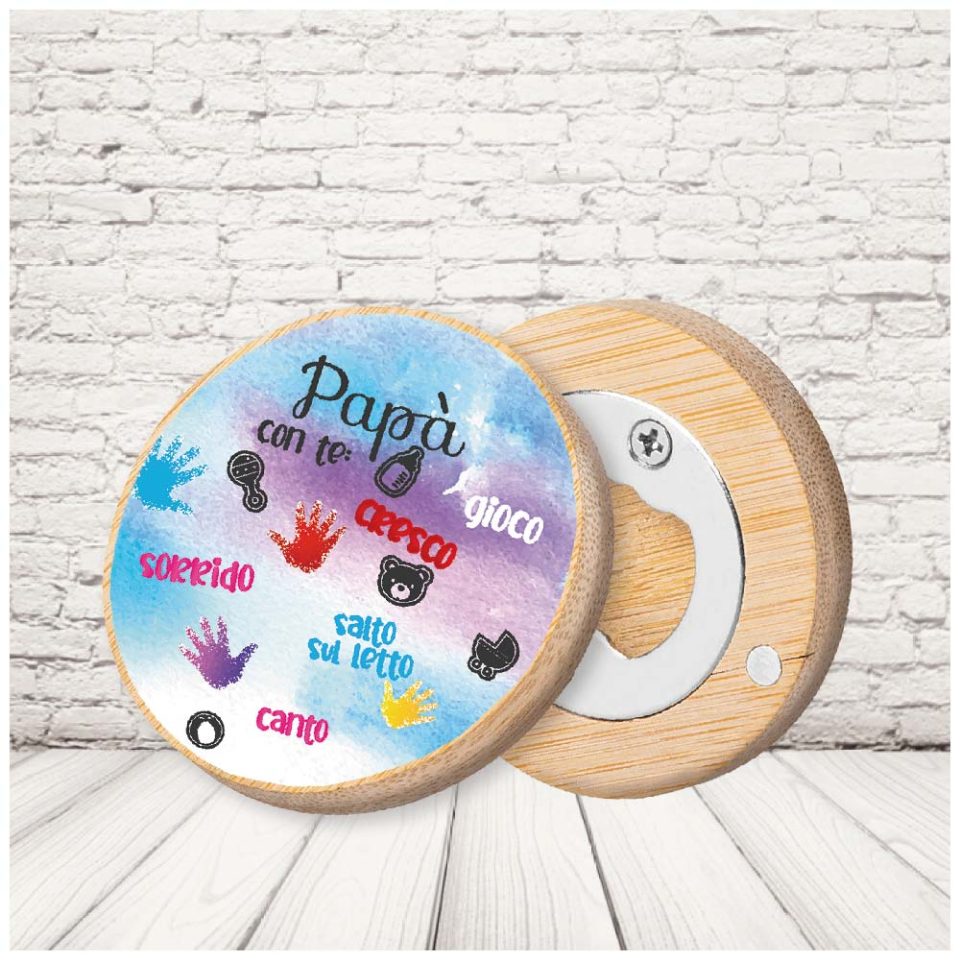 STAPPINO LEGNO ''CON TE CRESCO''