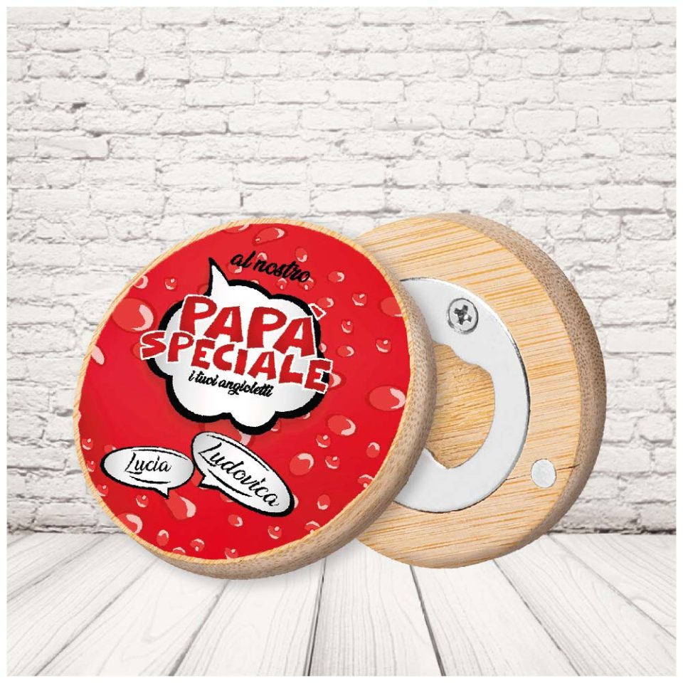 STAPPINO LEGNO ''DAD VIGNETTE''