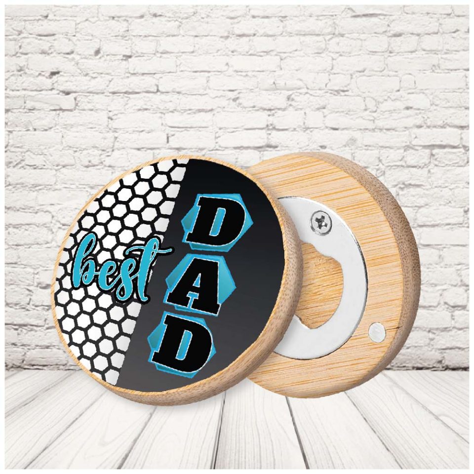 STAPPINO LEGNO 'BEST DAD BLU''