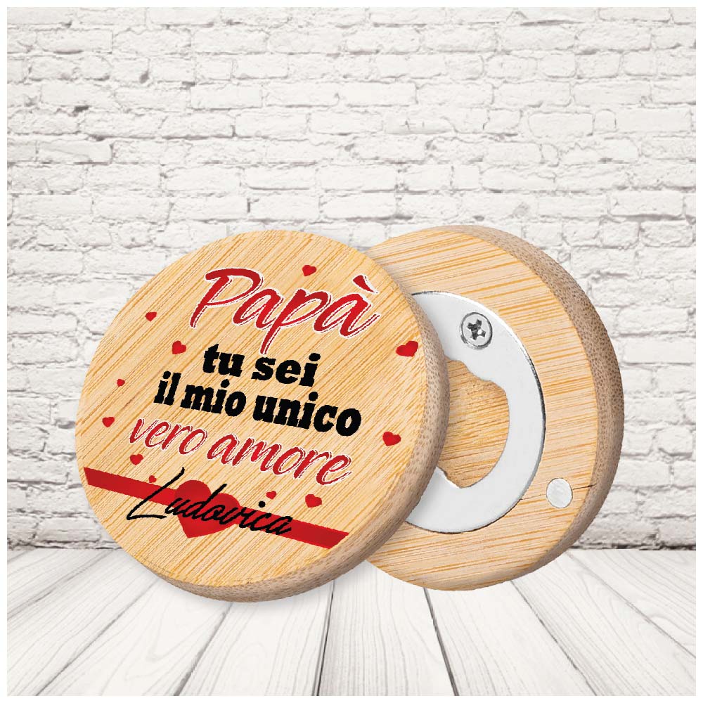 STAPPINO LEGNO 'DAD UNICO AMORE''