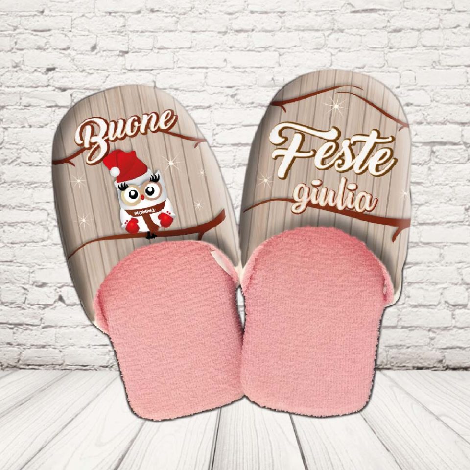 PANTOFOLE DONNA ''GUFETTI FAMILY''