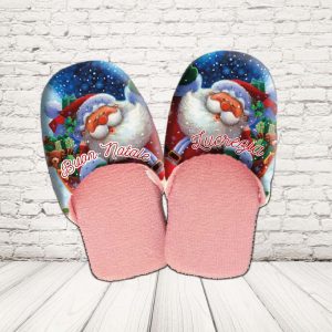 PANTOFOLE DONNA ''BUON NATALE''